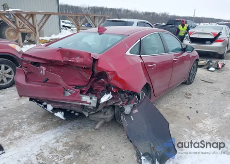 2022 Honda Insight Touring из США, поврежденный, VIN 19XZE4F95NE005635